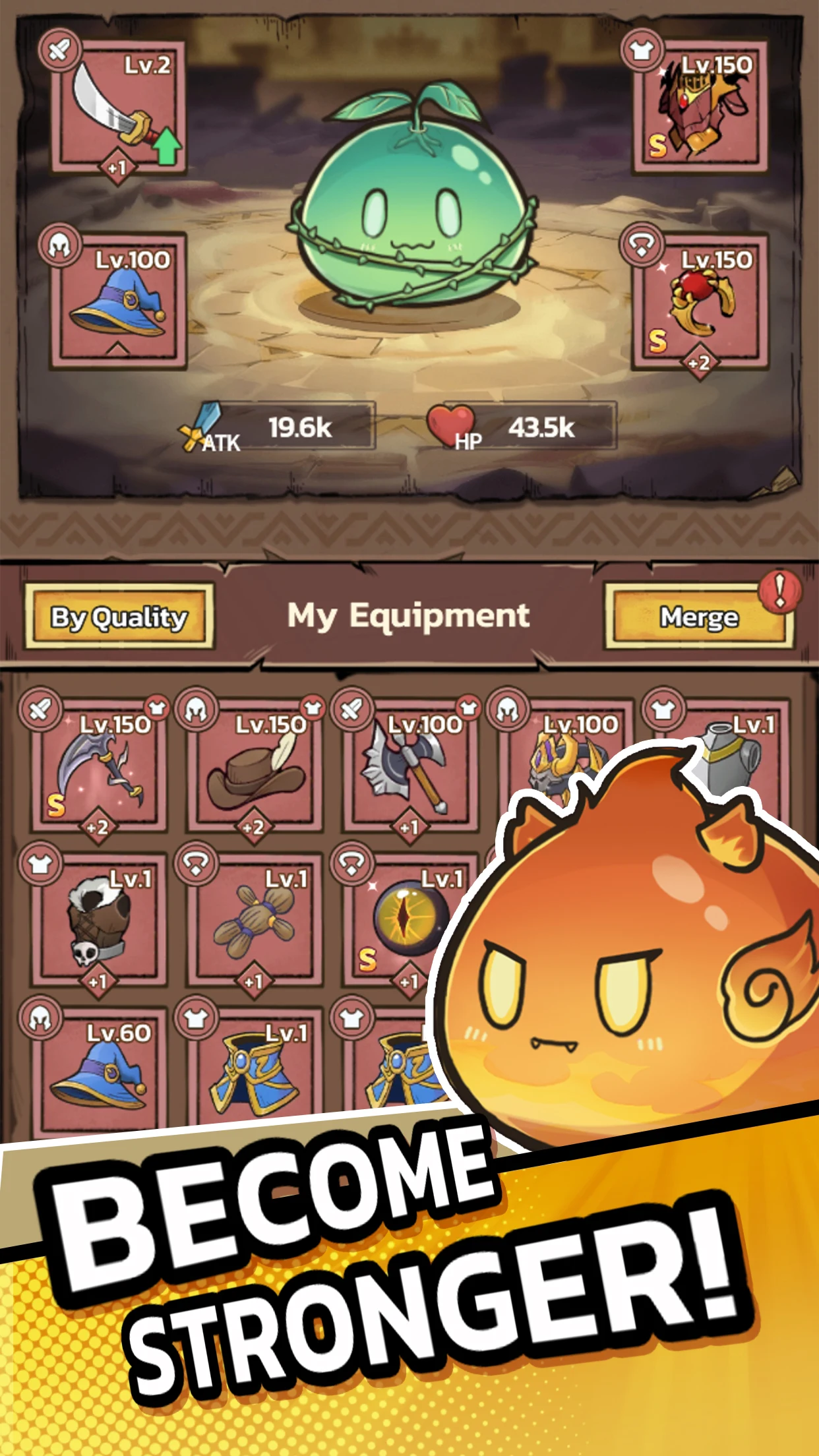 Slime Castle — Idle TD Game screenshot