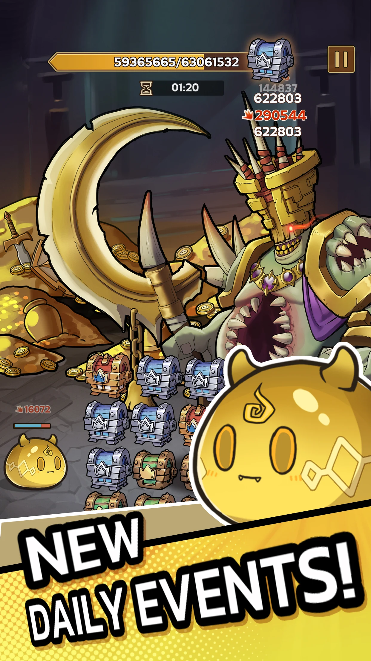 Slime Castle — Idle TD Game screenshot