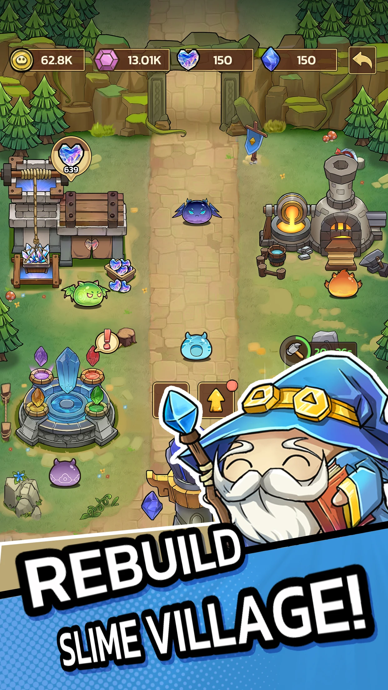 Slime Castle — Idle TD Game screenshot